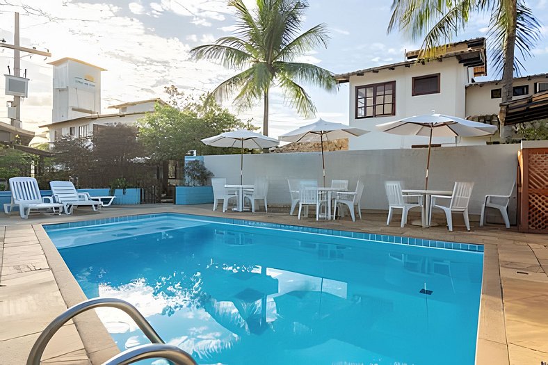 Casa em Geribá com piscina e churrasqueira para 7