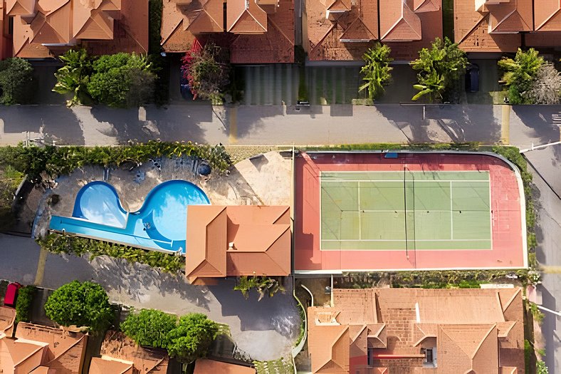 Casa para 6 em condomínio completo perto da Praia