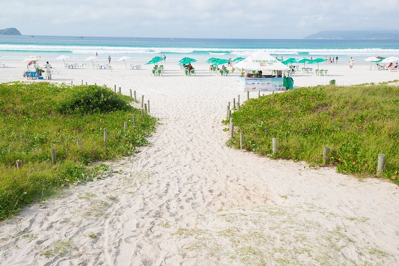 Pé na Areia fabuloso 301. Vista mar Praia do Forte