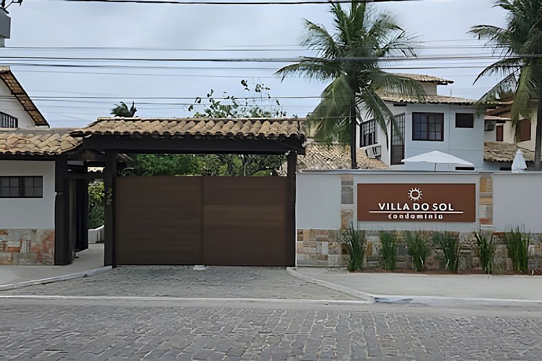 Praia de Geribá com piscina e churrasqueira p/ 6